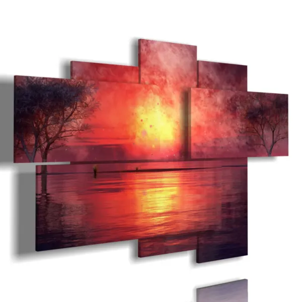 cuadro con fotos artísticas de fantasía