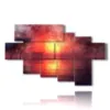 painting with artistic fantasy photos - version: 7 pannelli 173x106cm