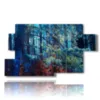 tableau de peintures sylvestres fantastiques - version: 7 pannelli 157x90cm