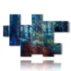 tableau de peintures sylvestres fantastiques - version: 7 pannelli 173x114cm