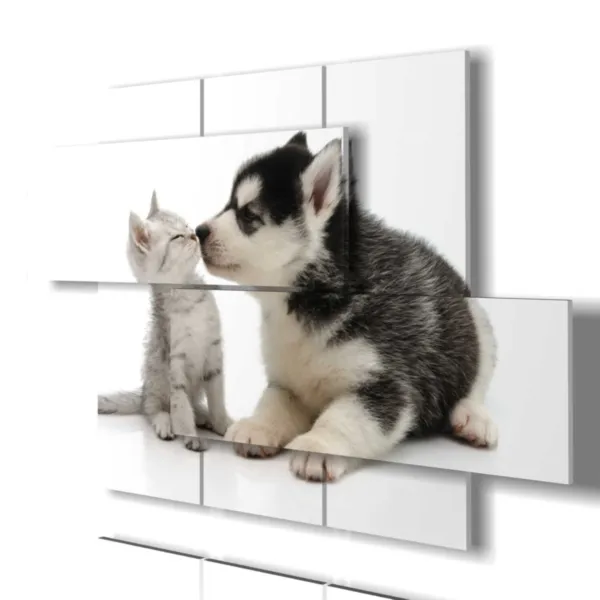 Drucke von Hunden und Katzen