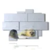 animales en los cuadros con focas - version: 9 pannelli 164x114cm