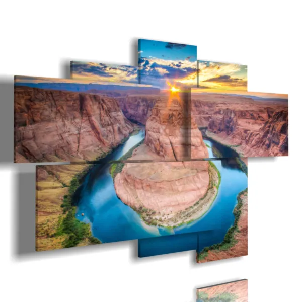 paintings of mountain landscapes, Grand Canyon