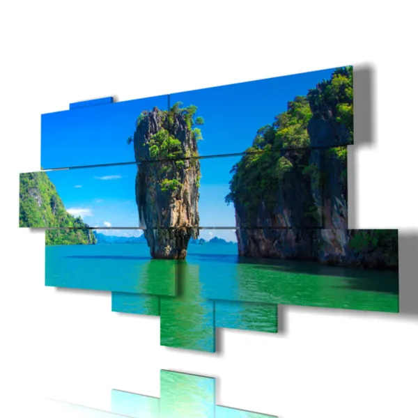 tableaux vue mer Thaïlande