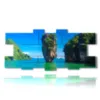 quadri vista mare tailandia a phuket - version: 13 pannelli 233x107cm