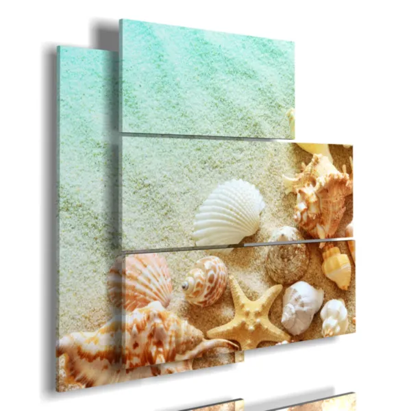 Cuadro con paisaje marino.