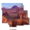 quadro di un paesaggio in arizona - version: 6 pannelli 113x99cm