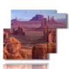 cuadrado de un paisaje en arizona - version: 6 pannelli 122x96cm