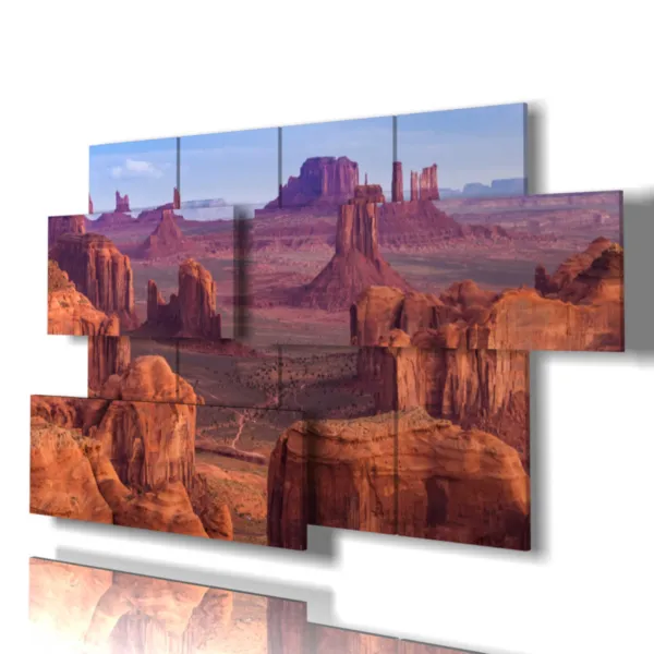 Druck einer Landschaft