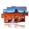 cuadrado con paisaje monument valley arizona - version: 9 pannelli 171x108cm