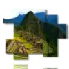 cuadro paisaje moderno machu picchu - version: 6 pannelli 127x102cm