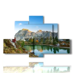 peintures des Dolomites