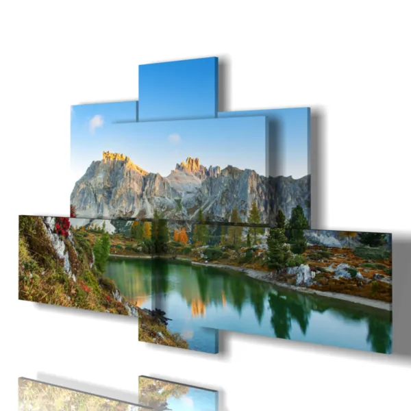 Tableaux Dolomites décor