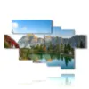 paintings dolomites monte lagazuoi - version: 7 pannelli 173x106cm