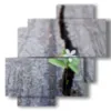 bild blume die kraft des lebens - version: 4 pannelli 77x78cm