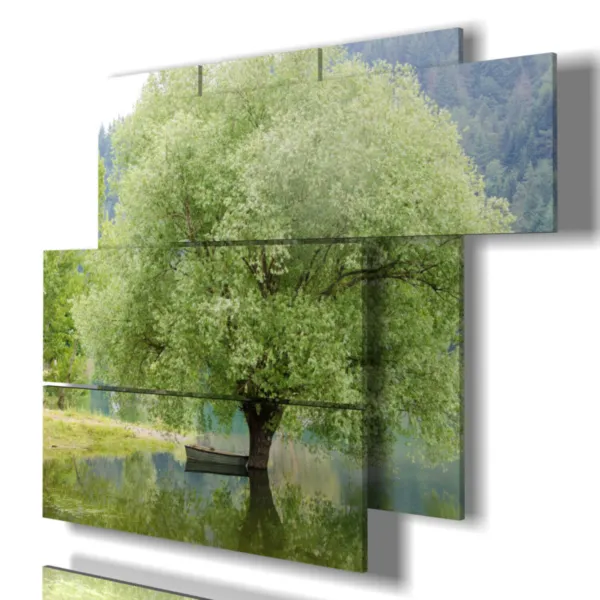 quadri albero moderno