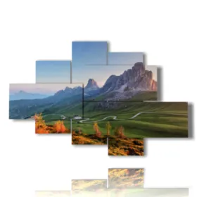 quadri con montagne