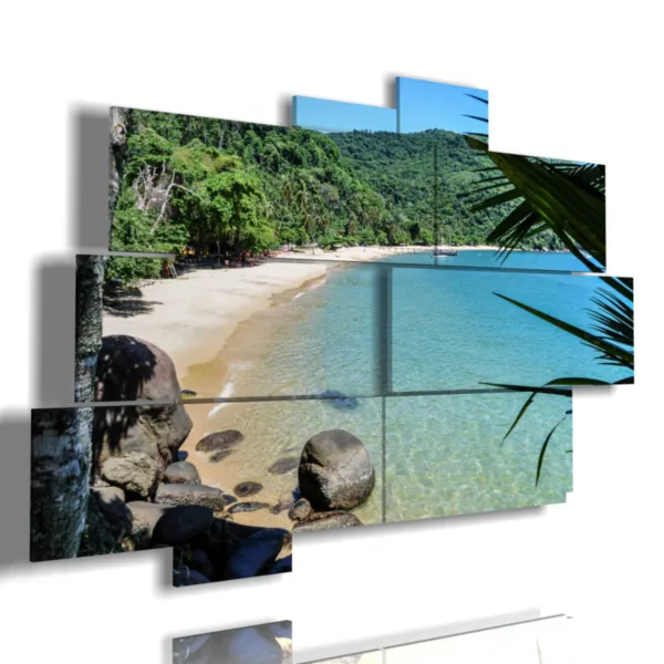 Paintings of marine landscapes