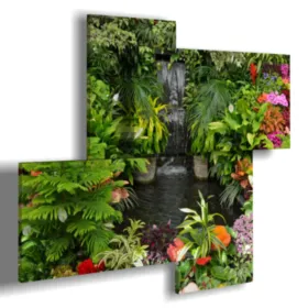 Cuadros florales modernos de mil colores