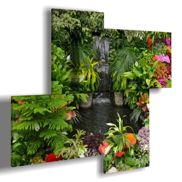 Moderne Blumenbilder in tausend Farben