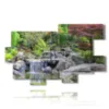 paintings waterfalls in the spectacle of nature - version: 10 pannelli 186x115cm