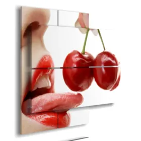 tableaux modernes de femmes cerises