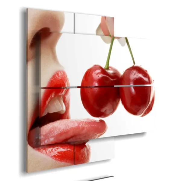 tableaux modernes de femmes cerises