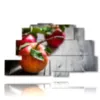 fruit painting apples - version: 9 pannelli 173x103cm