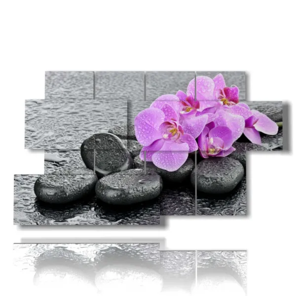 Small frames with flowers