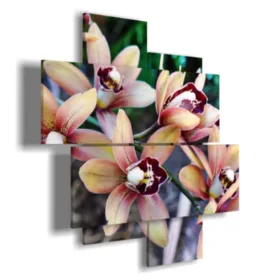 Moderne Blumenbilder mit Magnolien