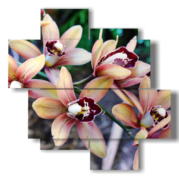 tableaux fleurs modernes avec magnolias