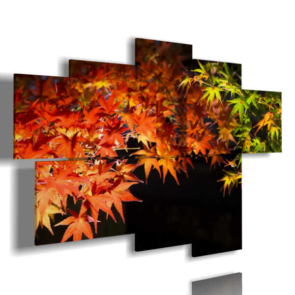 tableaux feuilles d'automne