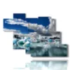 bilder winter mit eis - version: 7 pannelli 150x102cm