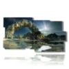 painting with beautiful fantasy photos - version: 10 pannelli 183x100cm
