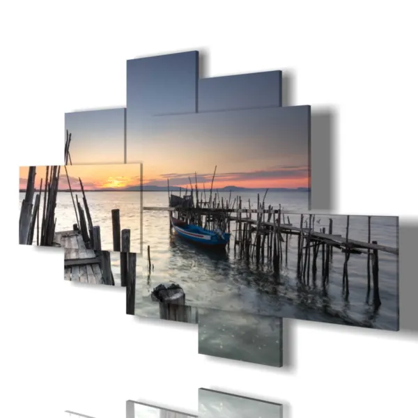 imágenes de atardeceres sobre el mar