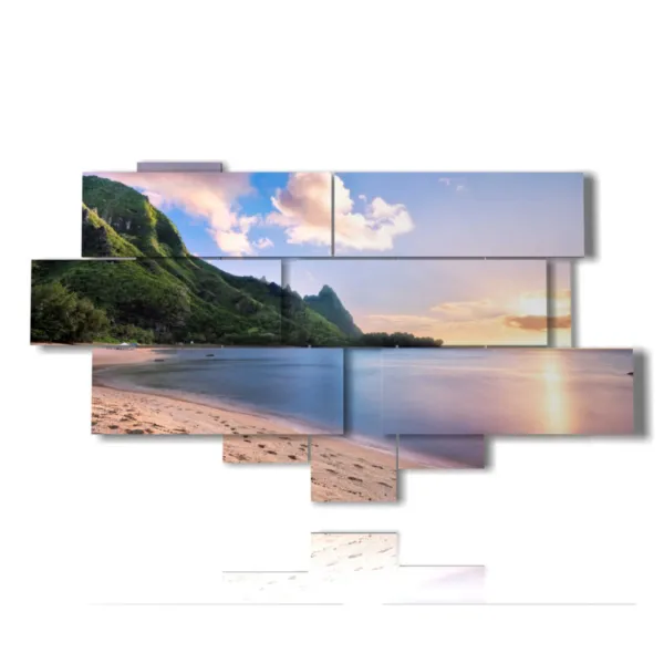 Gemälde mit dem Meer