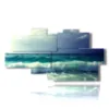 paintings with sea and waves at the seychelles beach - version: 8 pannelli 184x97cm