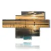 tableaux fantastiques couchers de soleil sur la mer - version: 7 pannelli 171x104cm