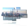tableau avec photos de shanghai chine - version: 8 pannelli 184x100cm
