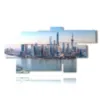 caja con foto de shanghai china - version: 9 pannelli 209x107cm