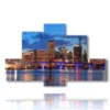 caja con imagenes de miami - version: 6 pannelli 135x85cm