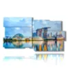 photos de singapour en tableau reflete sur la mer - version: 10 pannelli 183x100cm