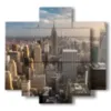 quadri di new york paesaggistica - version: 5 pannelli 89x85cm