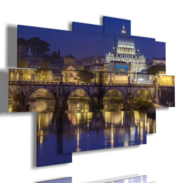 quadro Roma Castel Sant'Angelo