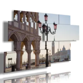 Gemälde venezianisch Palazzo del Doge