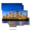 quadro australia con foto di sydney - version: 6 pannelli 113x99cm