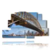 foto plaza de la torre de sydney del puente del puerto - version: 9 pannelli 173x103cm