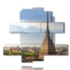 tableaux a turin la mole antonelliana - version: 11 pannelli 171x150cm