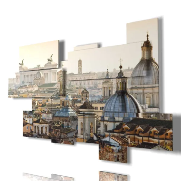 Impressions des toits de Rome