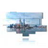 quadro di foto shanghai skyline - version: 11 pannelli 204x116cm